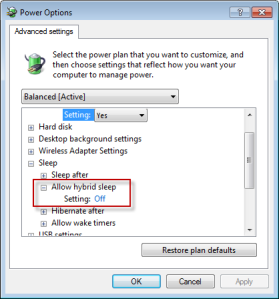 How to enable and disable Hibernation mode in Windows 7 and 8
